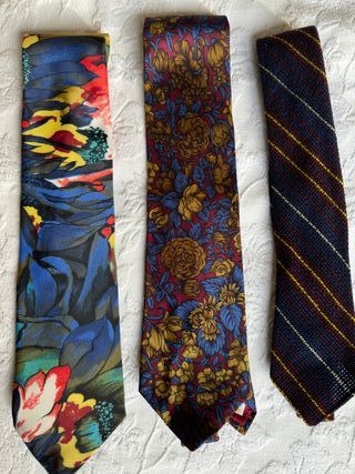 cravatte vintage lotto n.5 composto da 6 cravatte