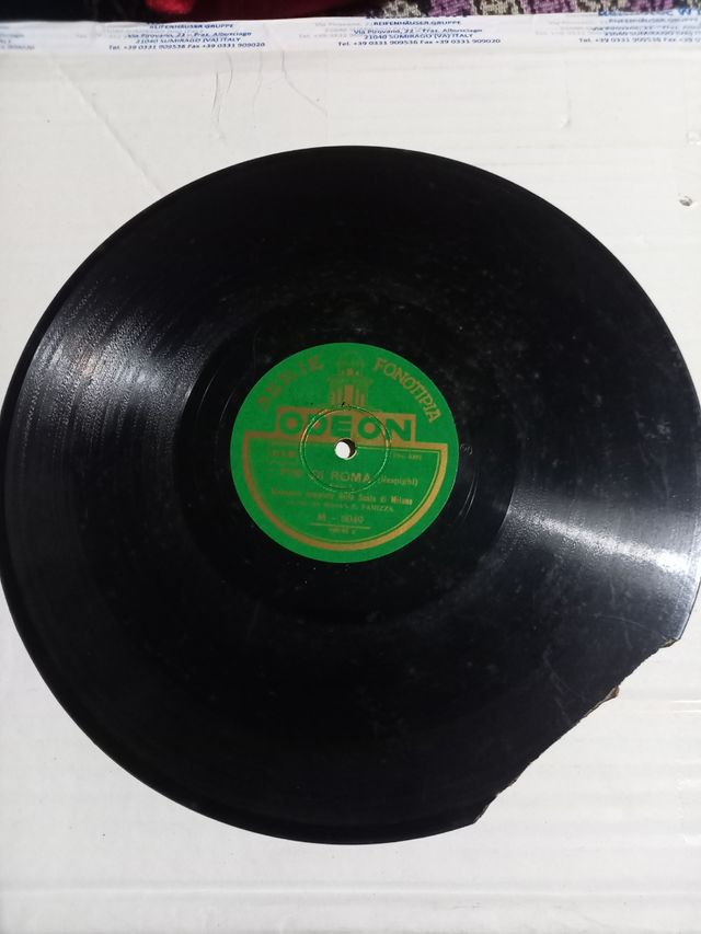 I Pini Di Roma 78 rpm (1935) pizarra