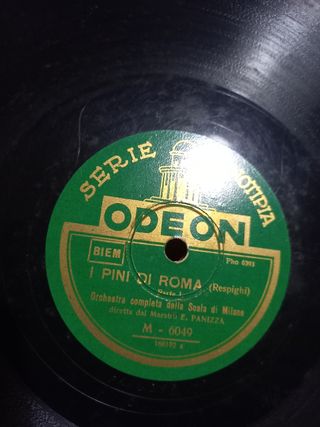 I Pini Di Roma 78 rpm (1935) pizarra