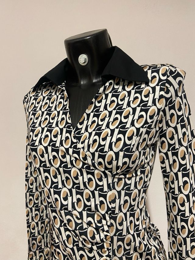 Vintage hippie seventies shirt long sleeve top