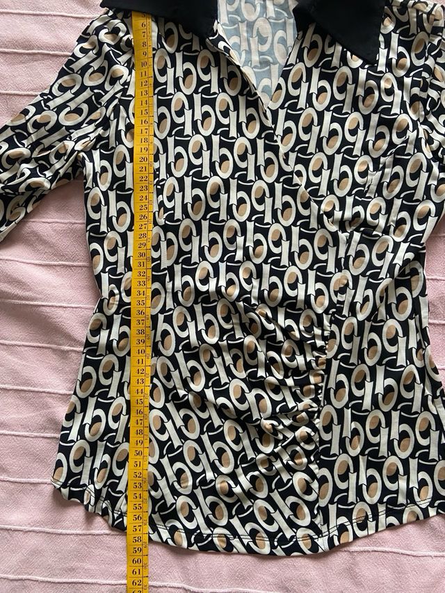 Vintage hippie seventies shirt long sleeve top