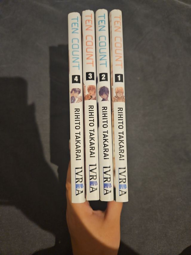 Pack 4 mangas TEN COUNT