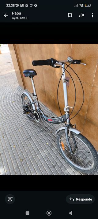 Bicicleta street aluminio