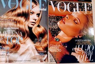 Lote 5 revistas Vogue 2011-12