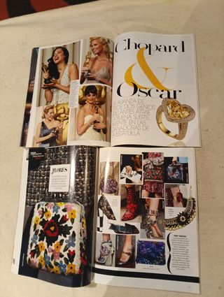 Lote 5 revistas Vogue 2011-12