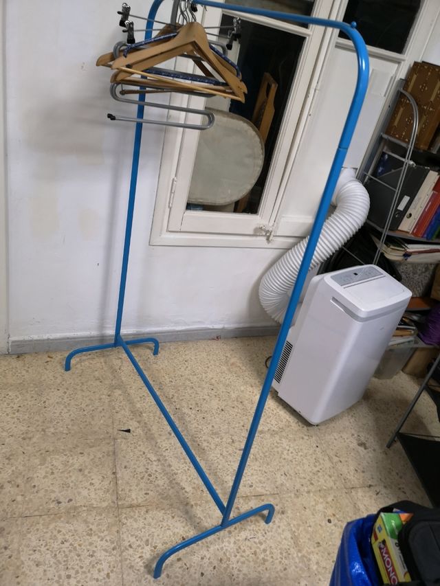 Burros Ropa metal blu.