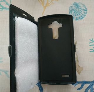 Custodia in pelle LG G4 Nero