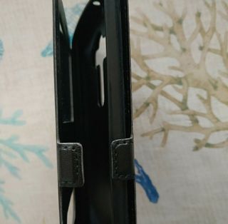 Custodia in pelle LG G4 Nero