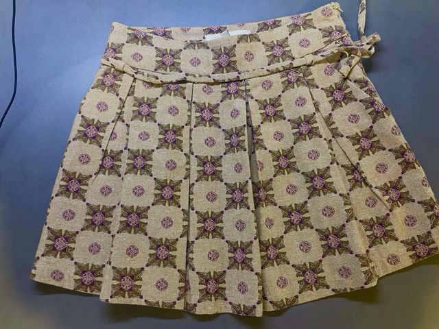 Minifalda tableada Talla 12