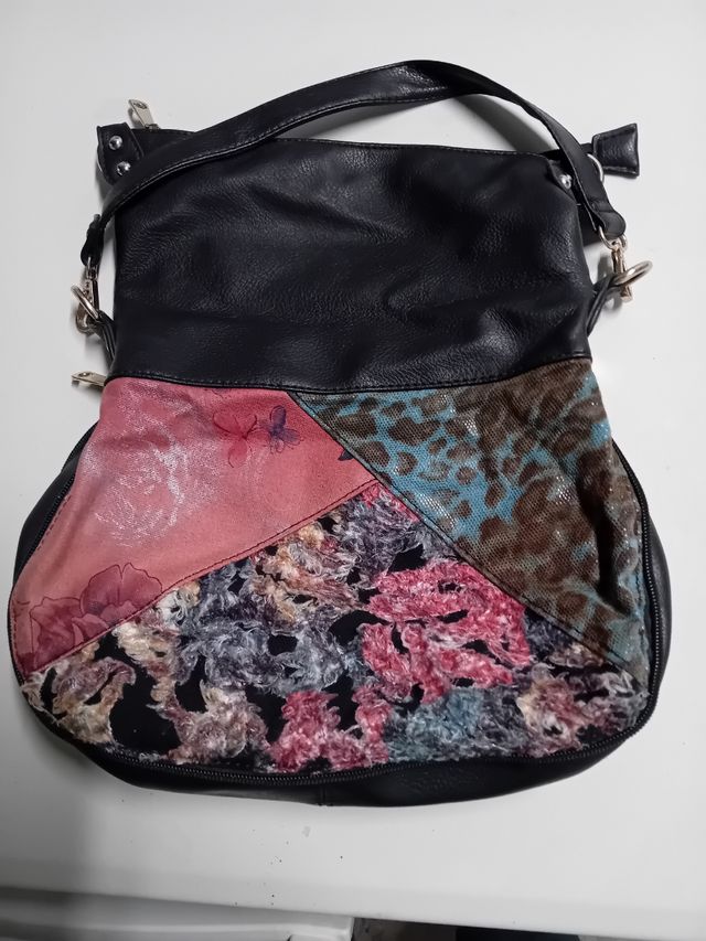 Bolso mujer bicolor