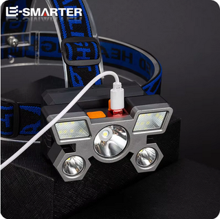 Linterna LED frontal recargable. NUEVO sin usar.