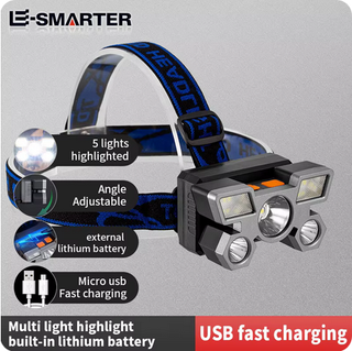Linterna LED frontal recargable. NUEVO sin usar.
