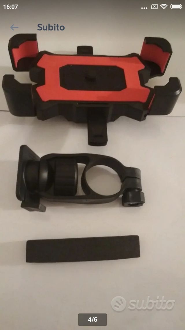 Supporto Telefono e Navigaore Regolabile