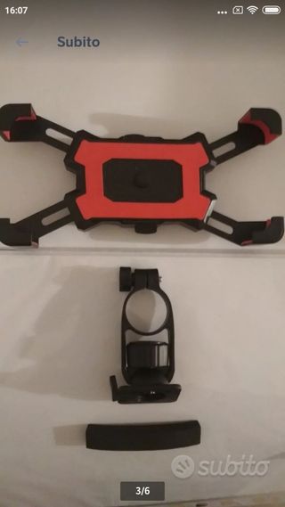 Supporto Telefono e Navigaore Regolabile