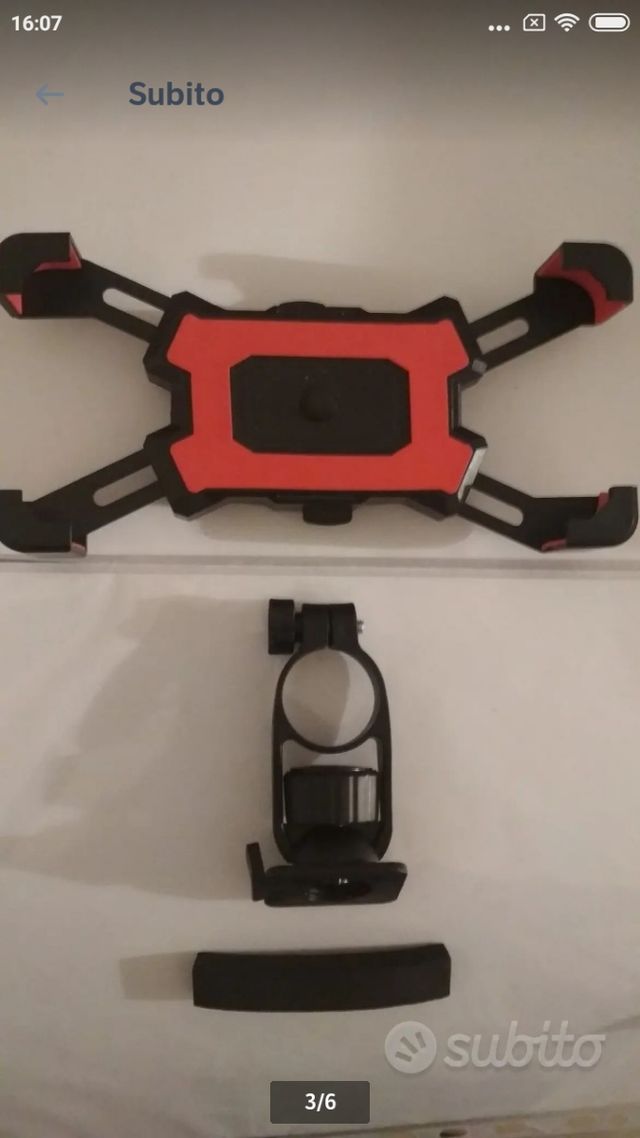 Supporto Telefono e Navigaore Regolabile