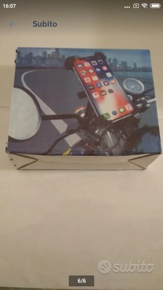 Supporto Telefono e Navigaore Regolabile