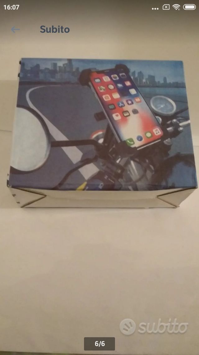 Supporto Telefono e Navigaore Regolabile