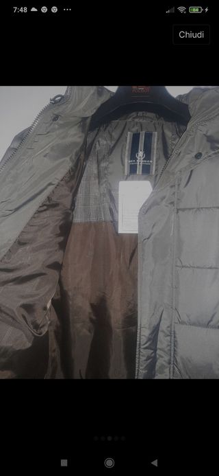 Giubbotto piumino uomo taglia l veste una 50 52 