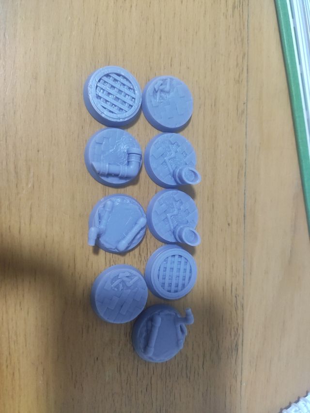 Peanas texturizadas 25mm