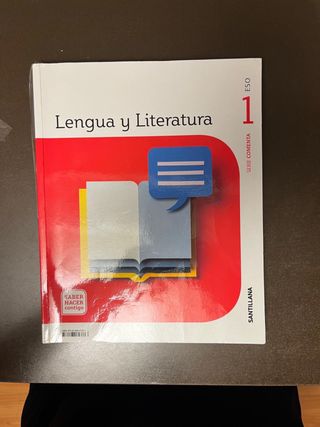 Libro 1º ESO LENGUA Y LITERATURA SANTILLANA