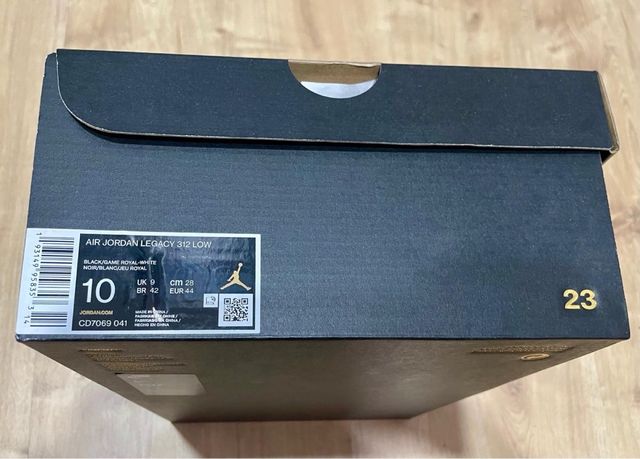 JORDAN LEGACY NEGRAS 44-42.5 NUEVAS