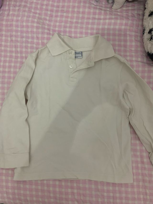 Polos manga larga T6 uniformes Dos unidades