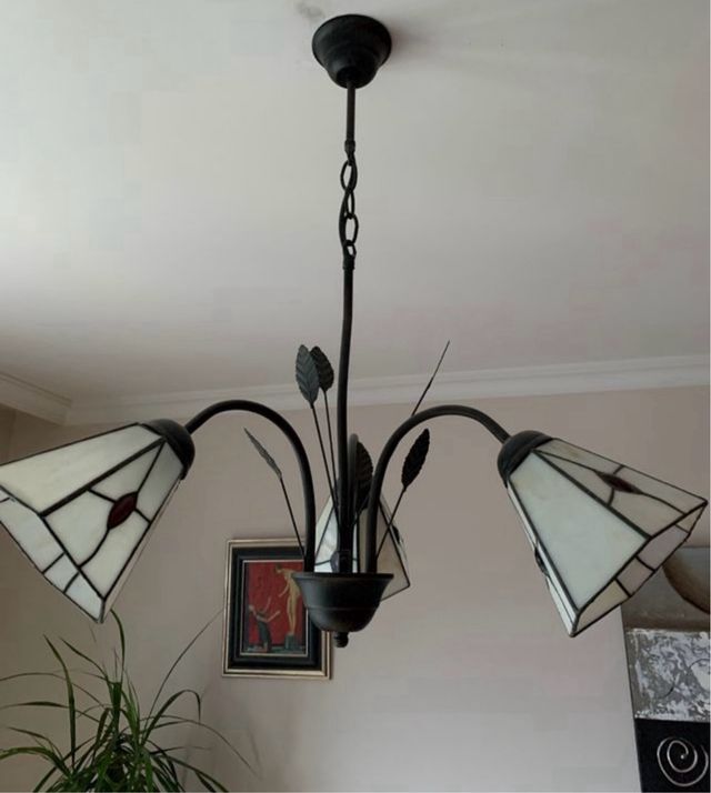 Lámpara estilo Tiffany