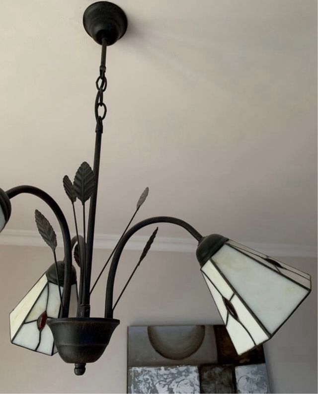 Lámpara estilo Tiffany