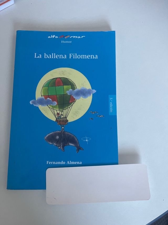 Libro La ballena Filomena
