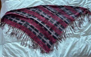 Pañuelo de seda reversible