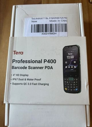 Terminal pda escáner