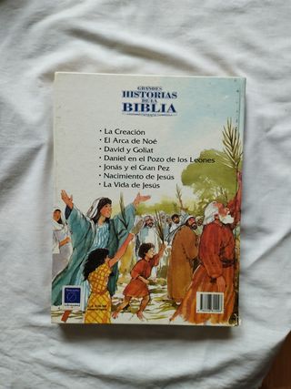 Libro. Grandes historias de la Biblia 