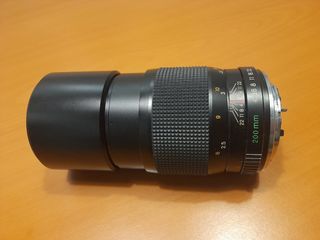 Objetivo Yashica 200mm, Objetivo Contax