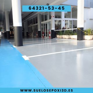 Suelos epoxi Hormigón PARKING TALLERES GARAJES