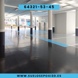 Suelos epoxi Hormigón PARKING TALLERES GARAJES