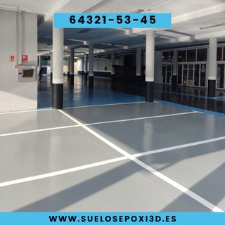 Suelos epoxi Hormigón PARKING TALLERES GARAJES