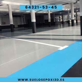 Suelos epoxi Hormigón PARKING TALLERES GARAJES
