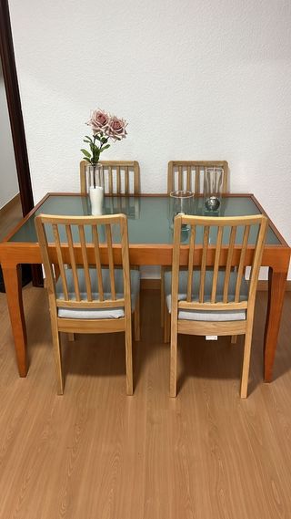 Mesa comedor extensible