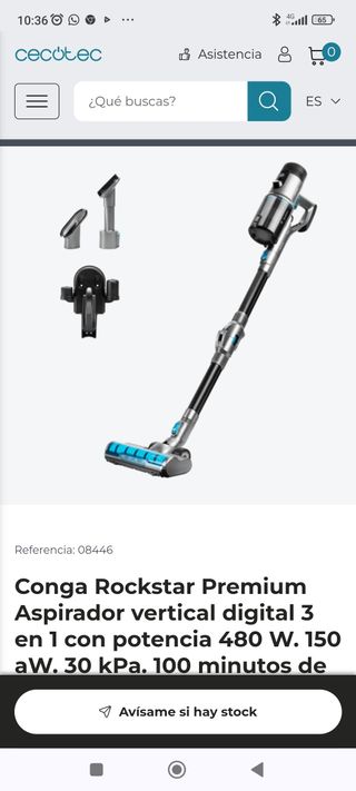 Aspiradora cecotec Rockstar