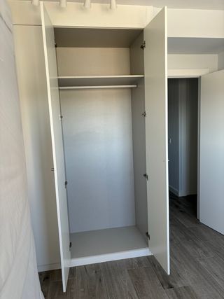 2 Frentes de armario lacados en blanco
