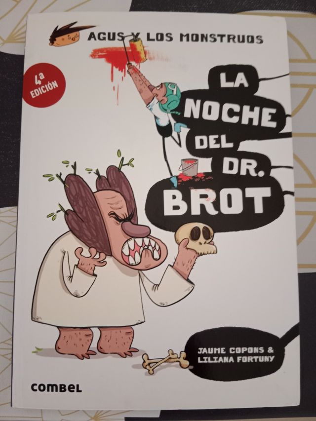 Libro lectura " La noche del Dr Brot"