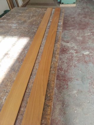 Zócalo de madera