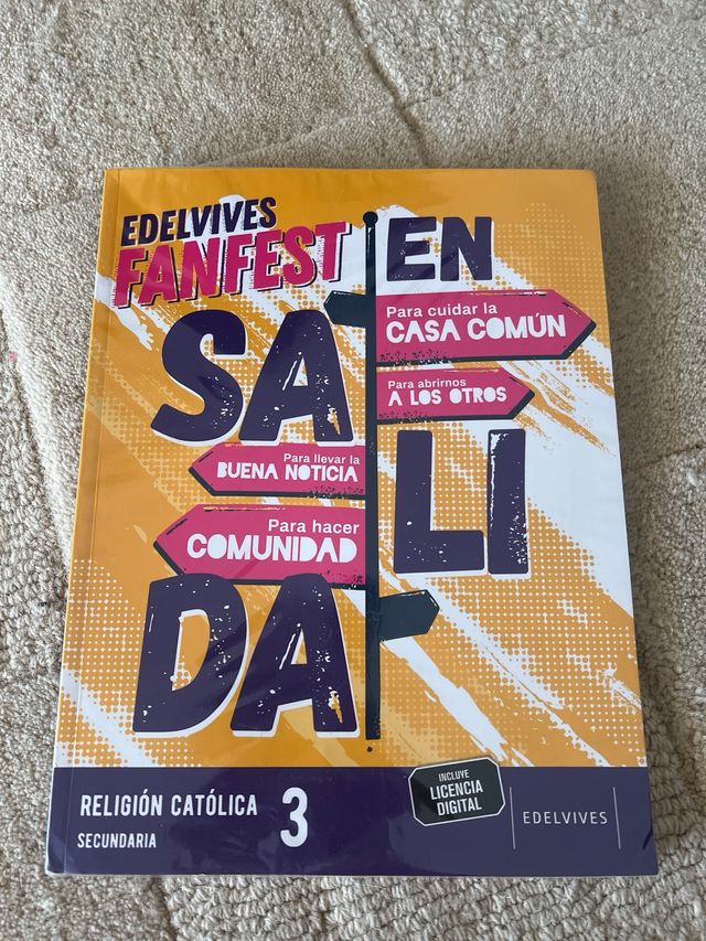 Libro de religión católica 3 ESO