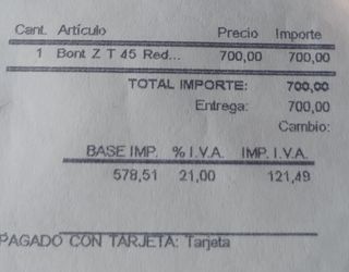 Patines velocidad bont talla 45