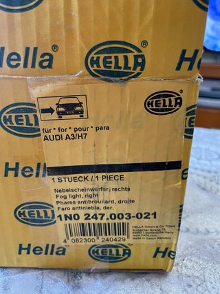 Audi Piloto NUEVO antiniebla A3 S3 Q7 derecho
