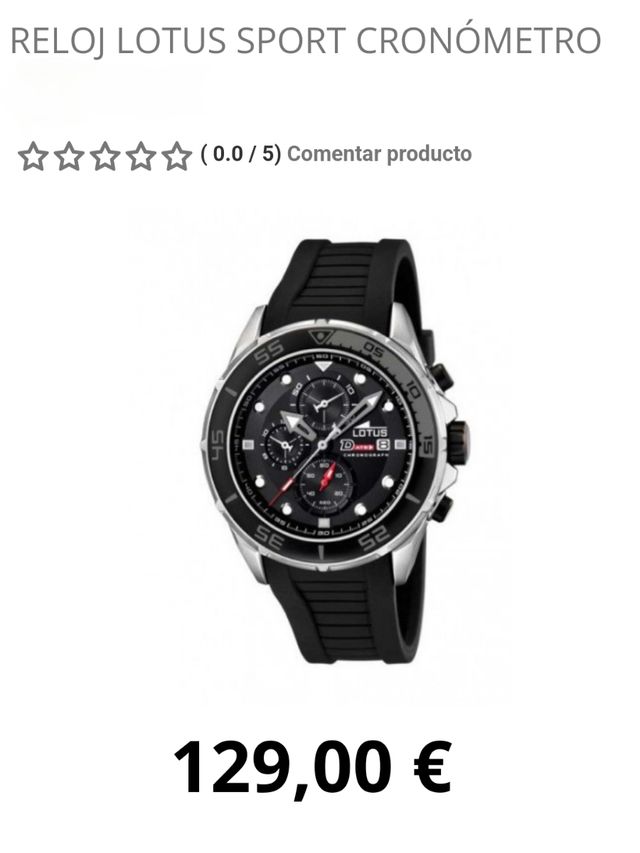 Reloj Lotus Cronograph