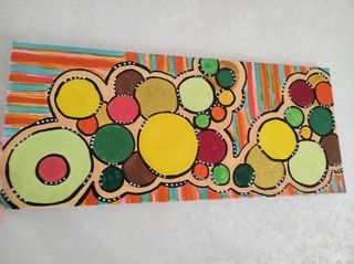 Quadro moderno arilico su tela