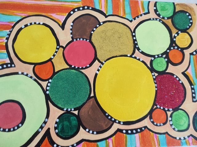 Quadro moderno arilico su tela