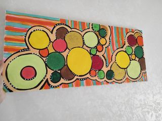 Quadro moderno arilico su tela