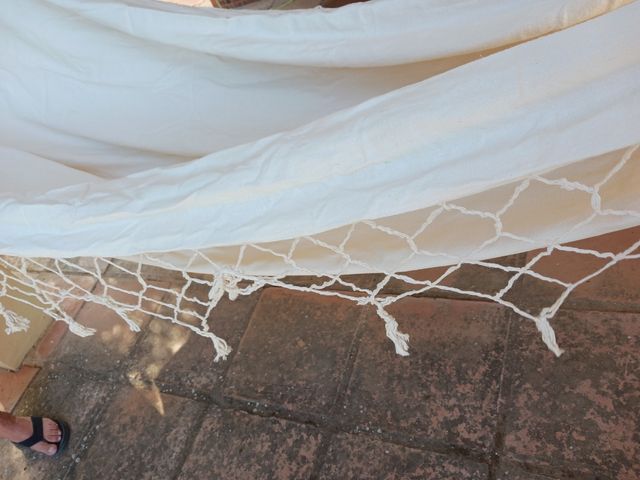 Hamaca de algodón fuerte artesanía